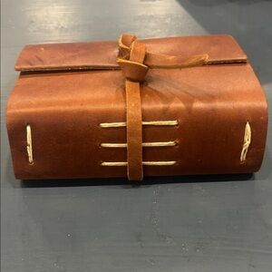 Handcrafted Brown Leather Journal